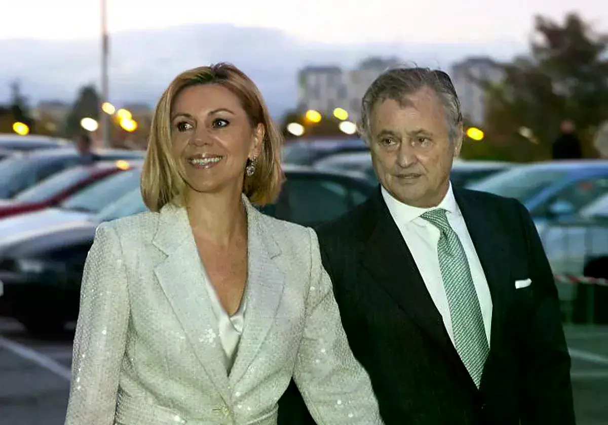 Fotografía de archivo, de la exministra y exsecretaria general del PP María Dolores de Cospedal y a su exmarido, Ignacio López del Hierro.