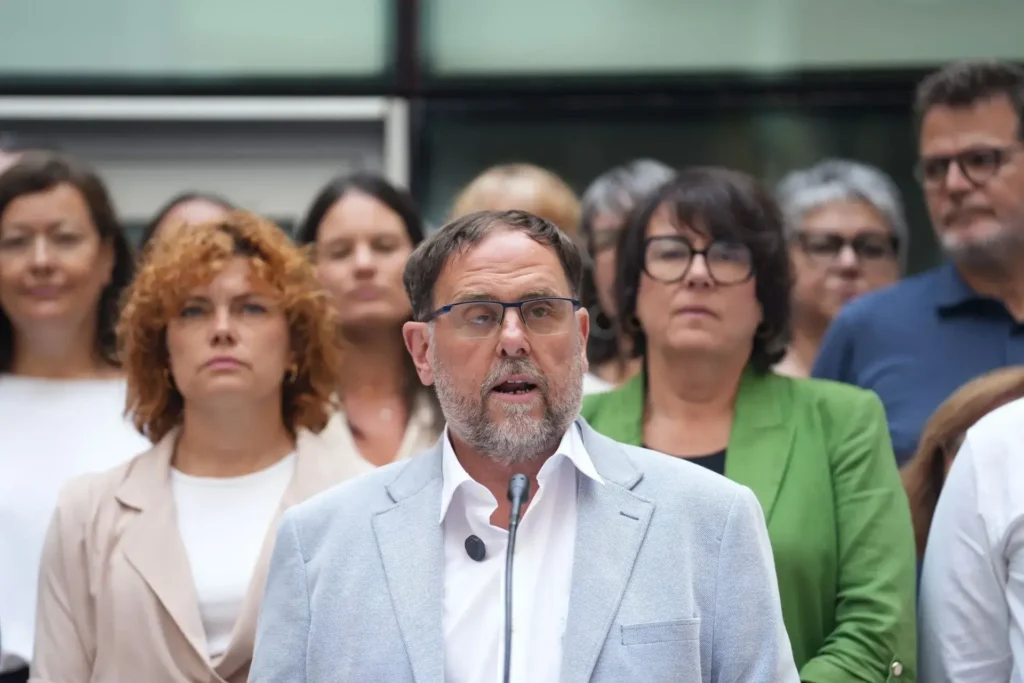 Junqueras valora la sentencia del TJUE sobre la amnistía.