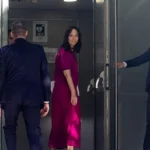 La directora de la Guardia Civil, Mercedes González, entrando en la Audiencia Nacional.