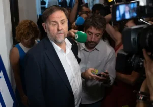 El presidente de ERC, Oriol Junqueras.