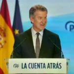 Alberto Núñez Feijóo hace balance del curso político en Génova