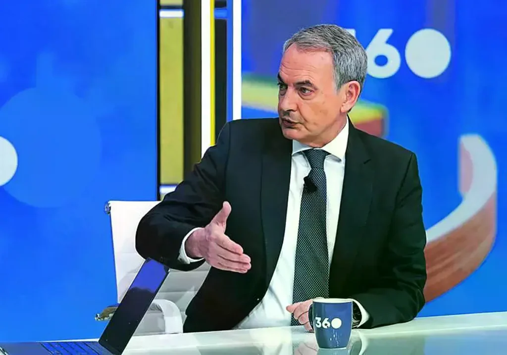 El expresidente del Gobierno Jose Luis Rodriguez Zapatero.