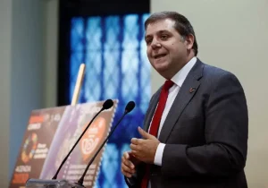 El expresidente de Correos, Juanma Serrano.