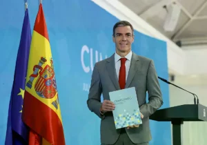 El presidente del Gobierno, Pedro Sánchez, en la Moncloa.